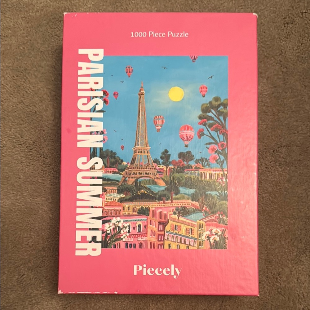 Piecely Parisian Summer Puzzle
